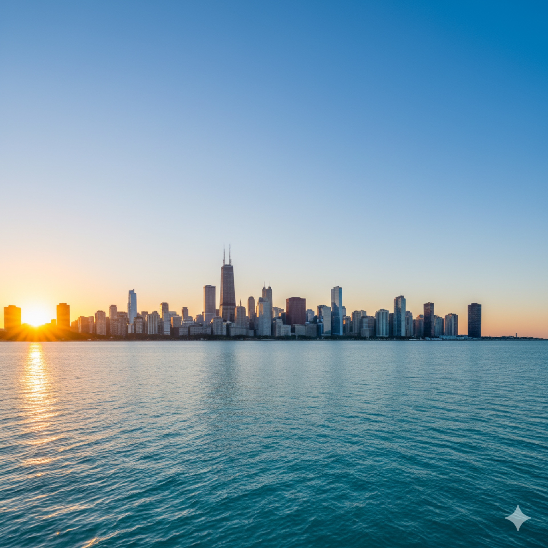 Chicago skyline at sunset - creative financing opens more paths to homeownership